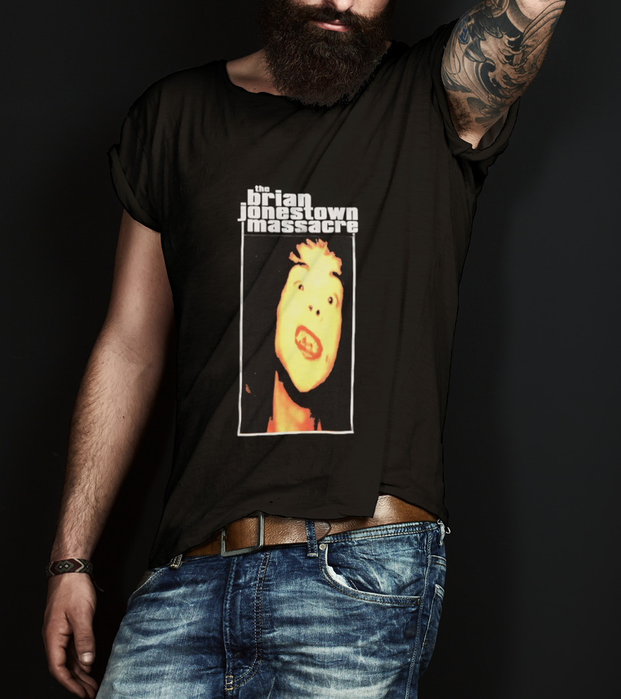 The Brian Jonestown Massacre Distorted Yellow Face T-Shirt