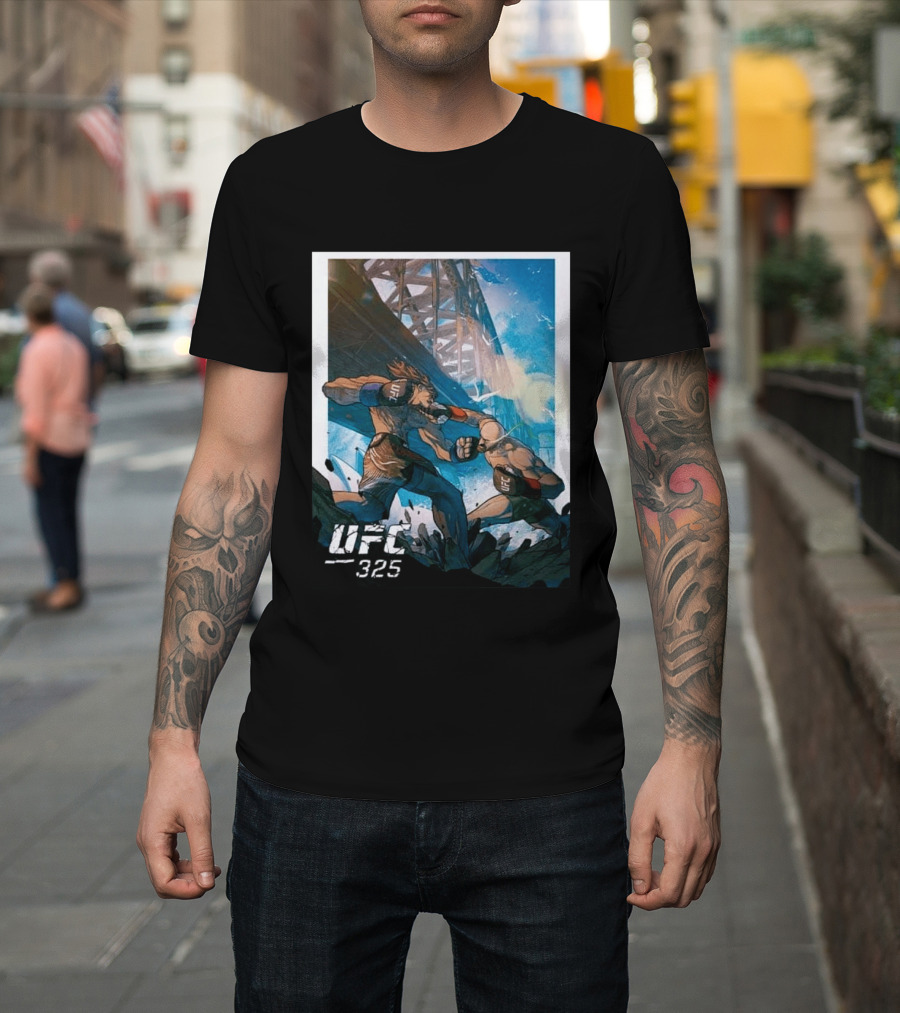 UFC 325 Alexander Volkanovski Vs Diego Lopes February 2026 Warrick Wong T-Shirt