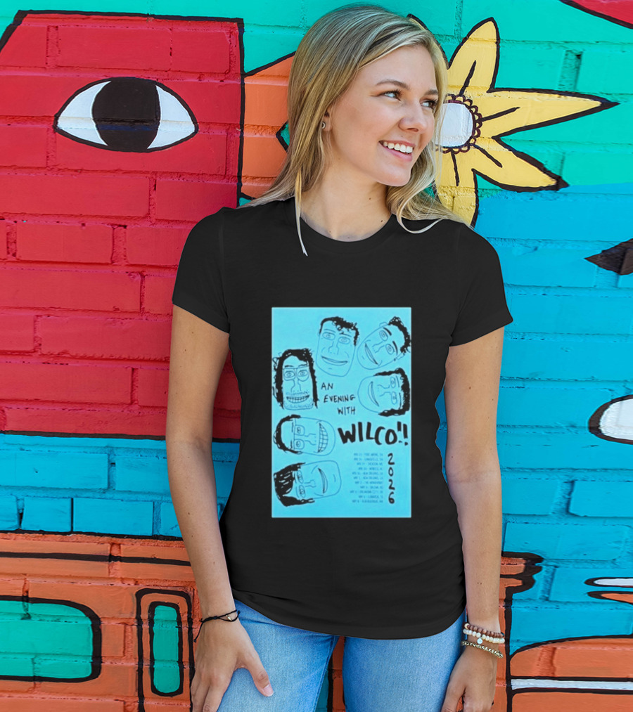 An Evening With Wilco 2026 Tour April & May T-Shirt