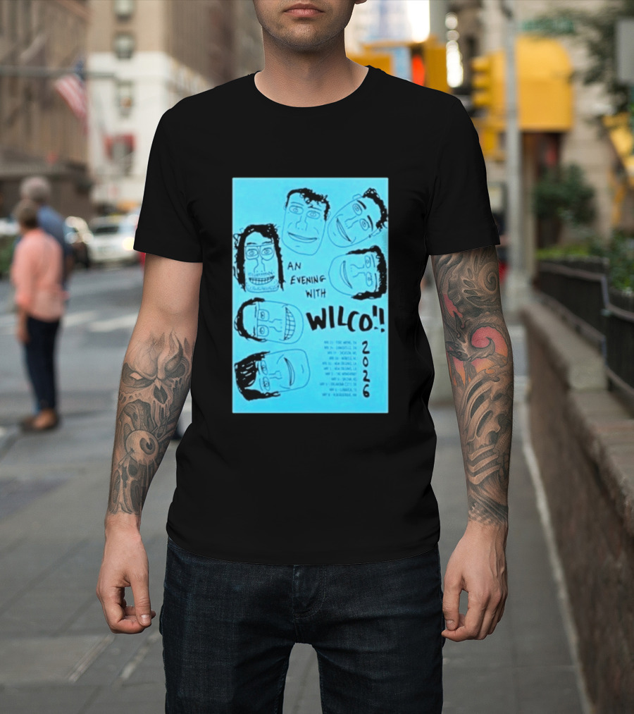 An Evening With Wilco 2026 Tour April & May T-Shirt
