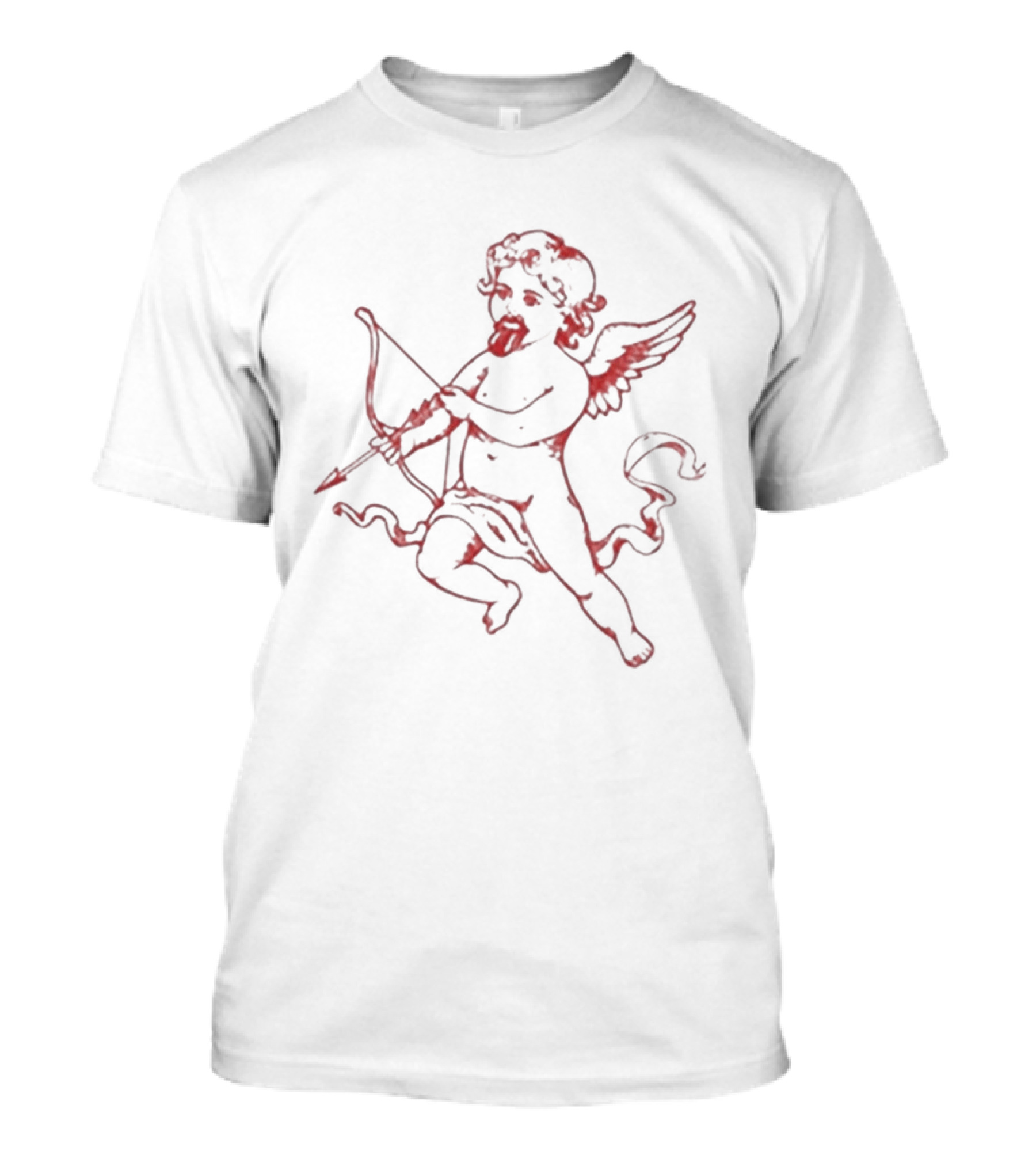 Cherub Valentines Baby Cupid Angel Bow And Arrow T-Shirt