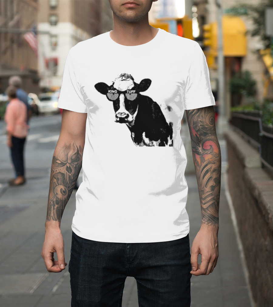 King Tuff X Ray Cow Illustration Holstein T-Shirt