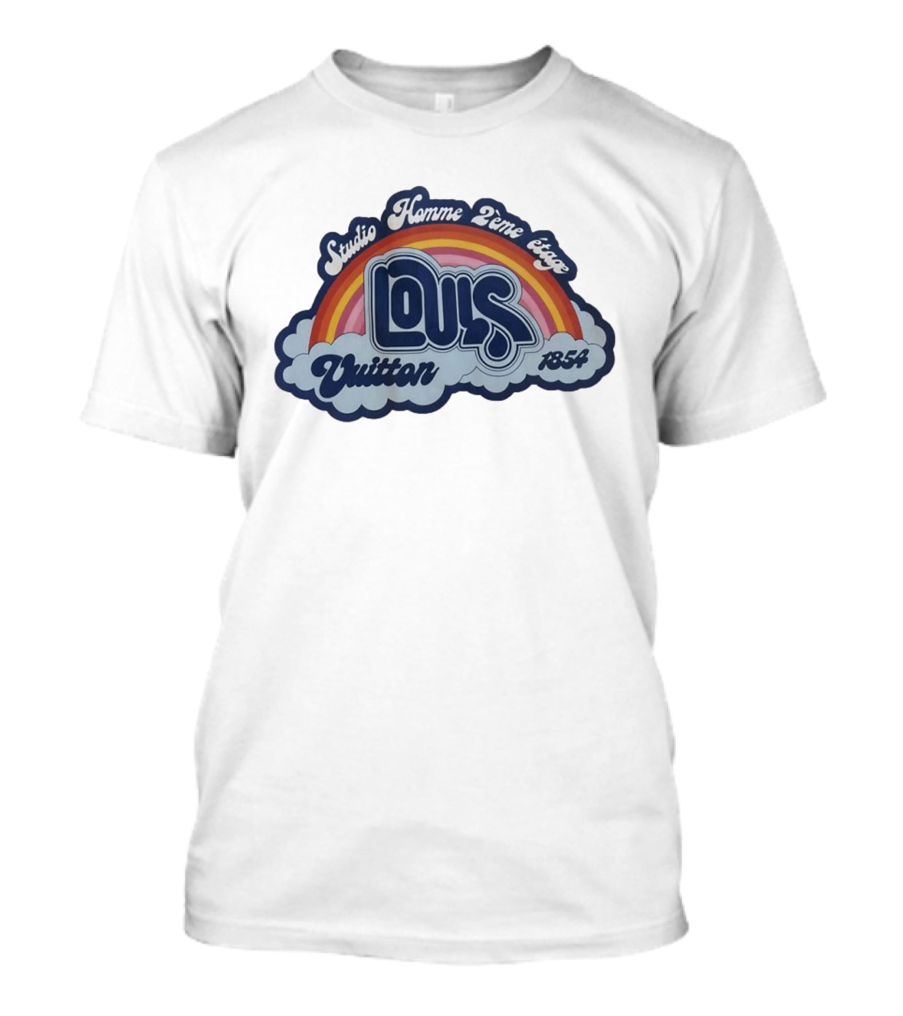 Studio Homme 2eme Etage Louis Vuitton 1854 Rainbow T-Shirt