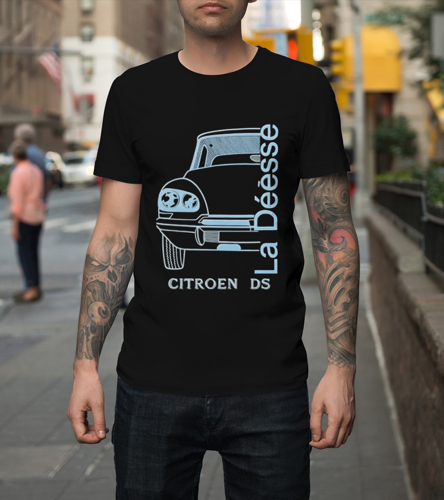 Citroen DS La Déesse Classic Car T-Shirt