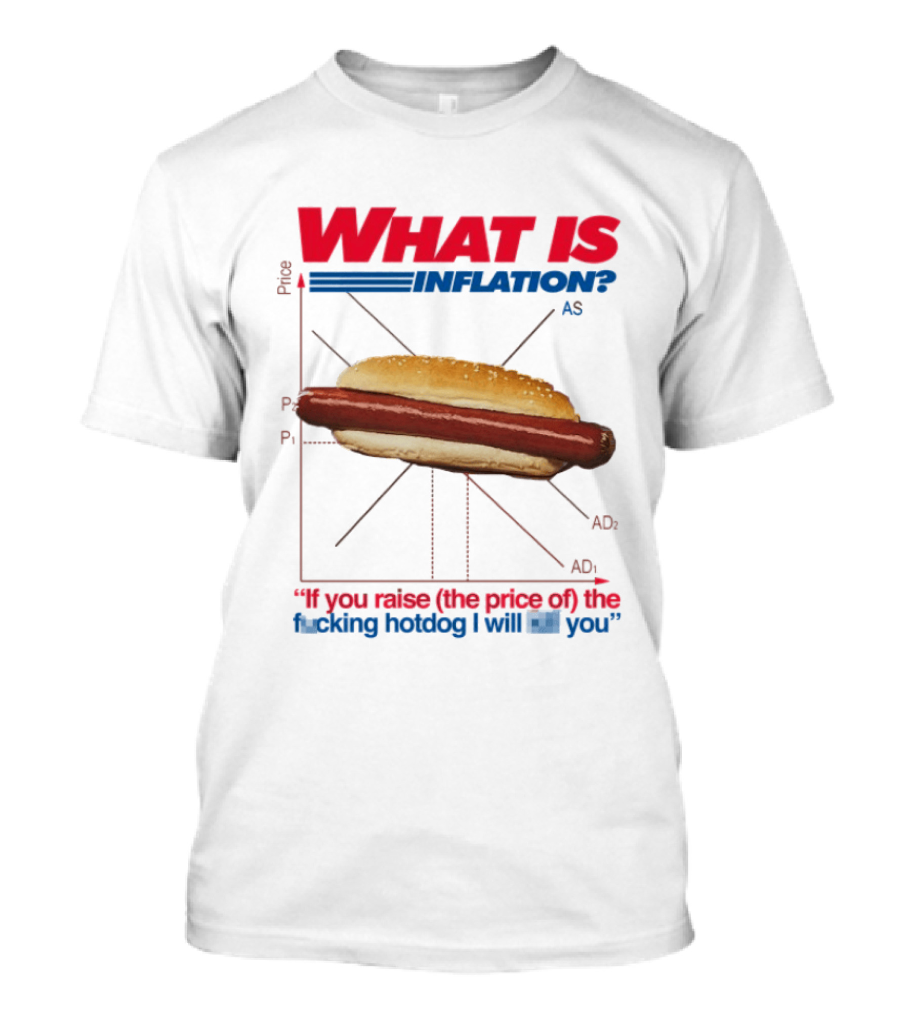 What Is Inflation If You Raise The Price Of The Hotdog T-Shirt