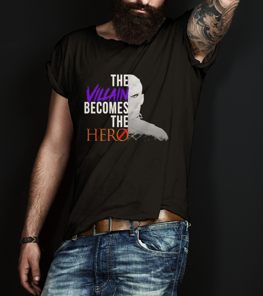 The Villain Becomes The Hero Manga Inspired Transformation T-Shirt