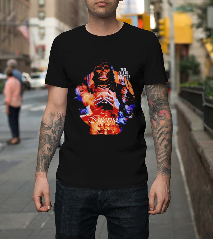 Inferno Dario Argento Film With Death T-Shirt