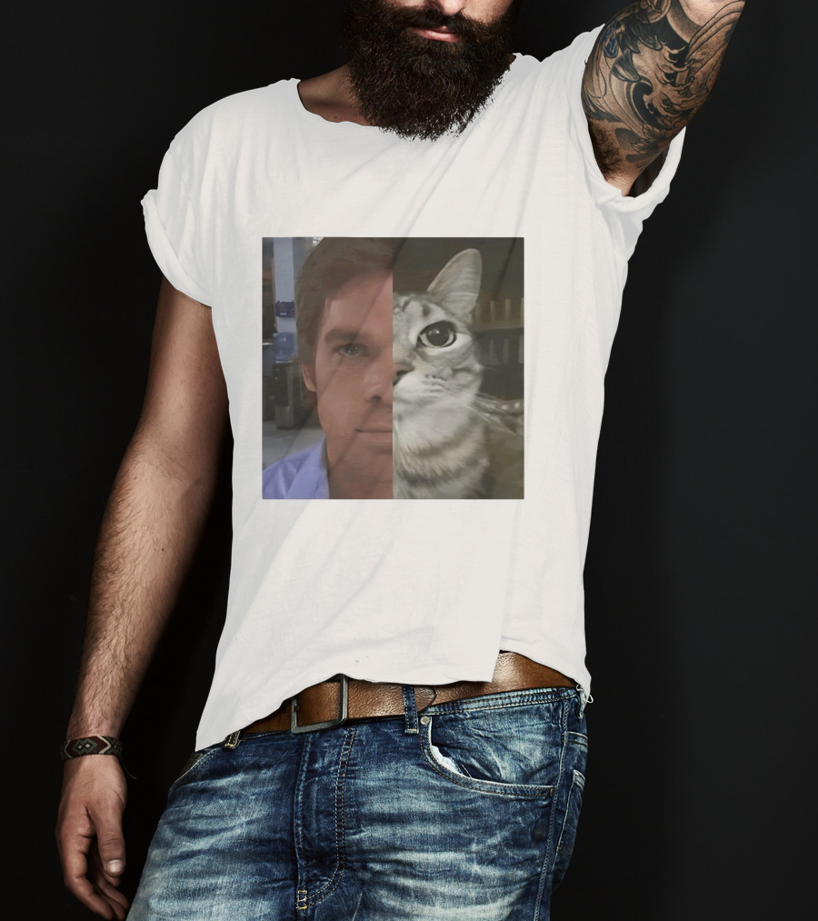 Half Human Half Cat T-Shirt