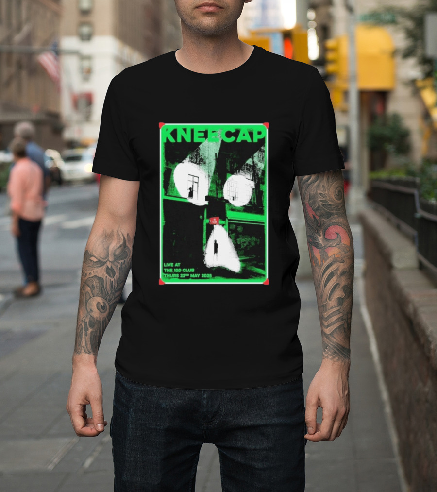 Kneecap Live At The 100 Club London 22nd May 2025 T-Shirt