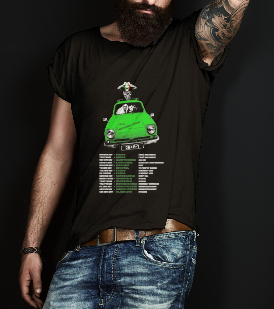 Kneecap Irish Independence Traders Tour 2026 Belfast Dublin Cork Galway Londonderry 26+6=1 T-Shirt