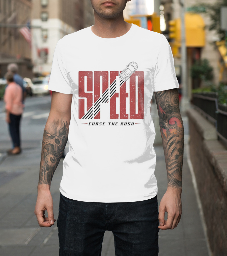 Speed Chase The Rush Racing Pulse T-Shirt
