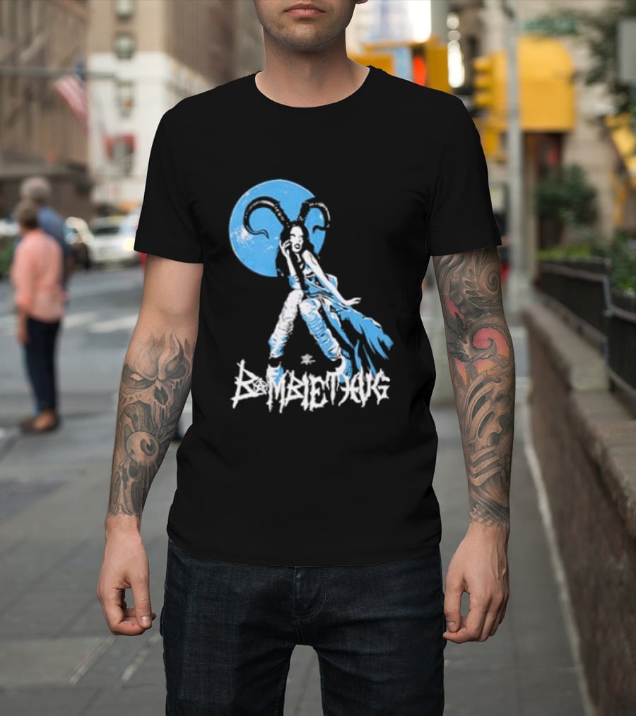 Bambie Thug Crown The Witch Tour 2024 Dates Ethereal Blue Warrior T-Shirt