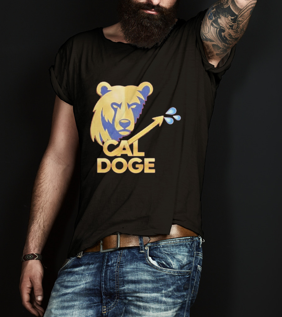 CAL DOGE California Bear Arrow Splash T-Shirt