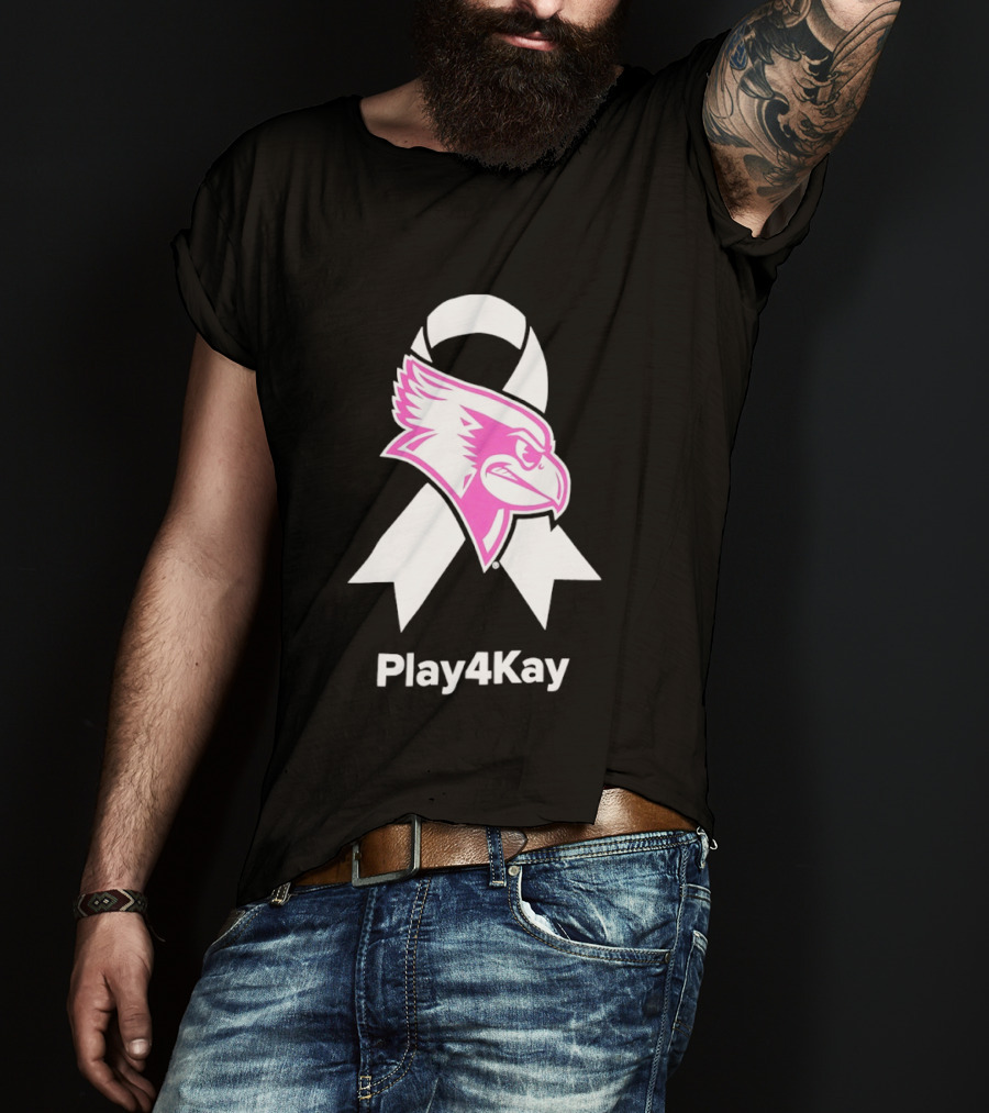Illinois State Redbirds Play4Kay Pink Ribbon Awareness T-Shirt