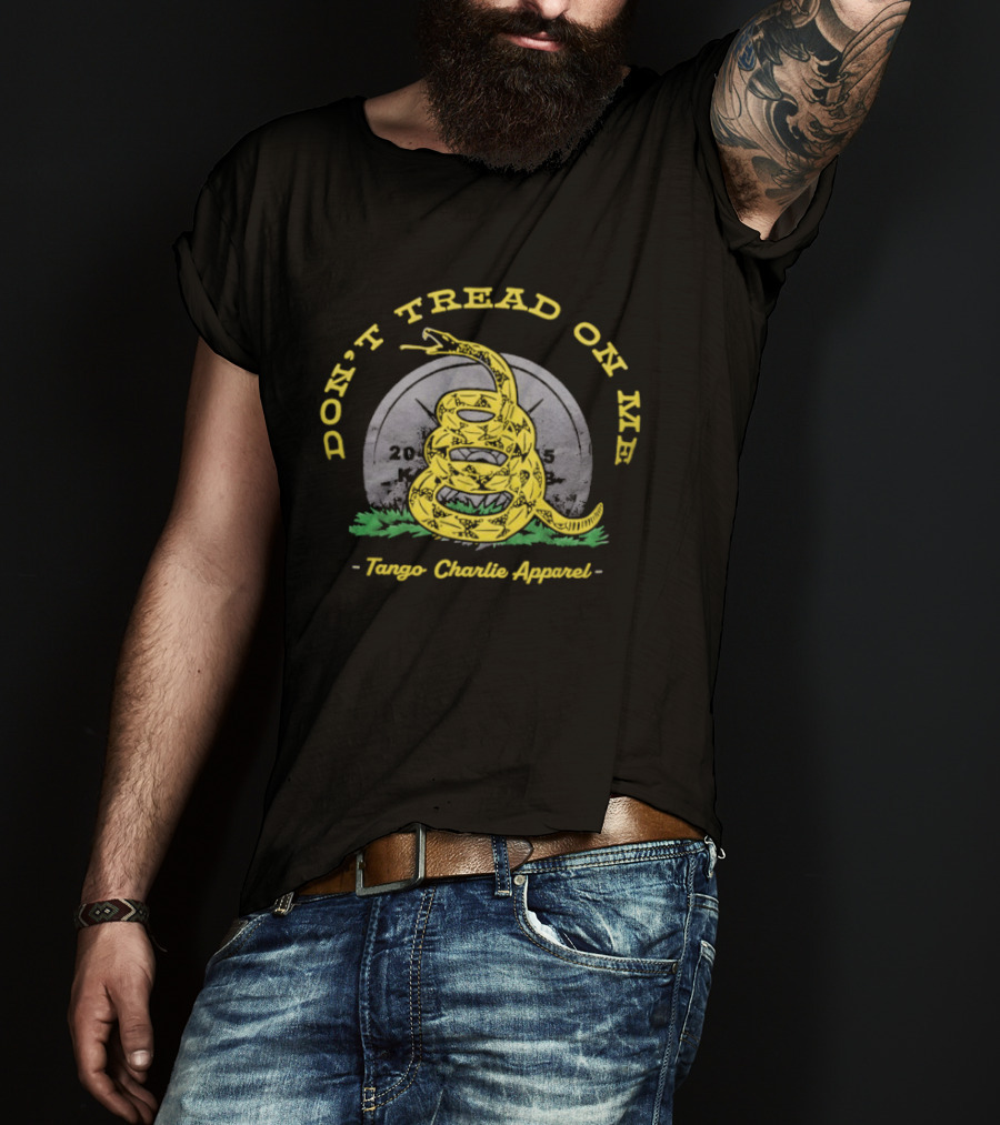 Don't Tread On Me Tombstone Snake Tango Charlie T-Shirt