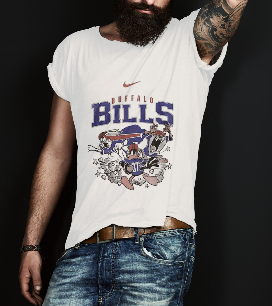 Buffalo Bills Looney Tunes Nike Collaboration T-Shirt