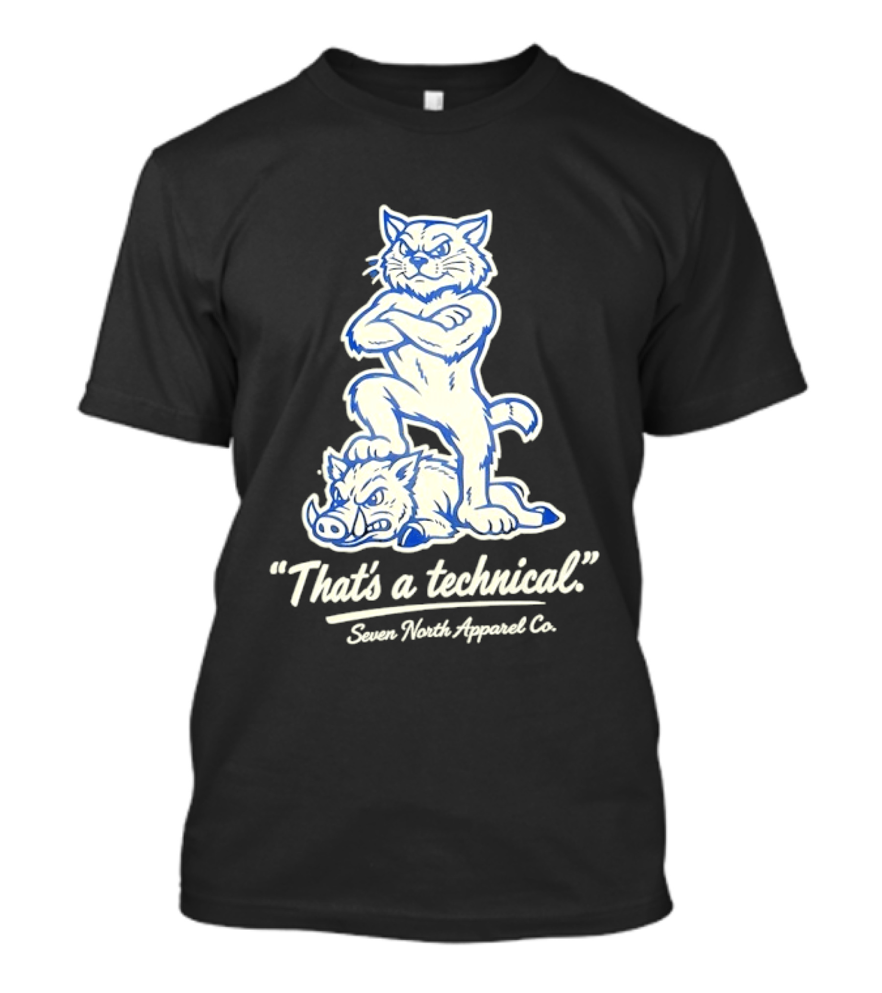 Kentucky Wildcats That's A Technical Seven North Co T-Shirt