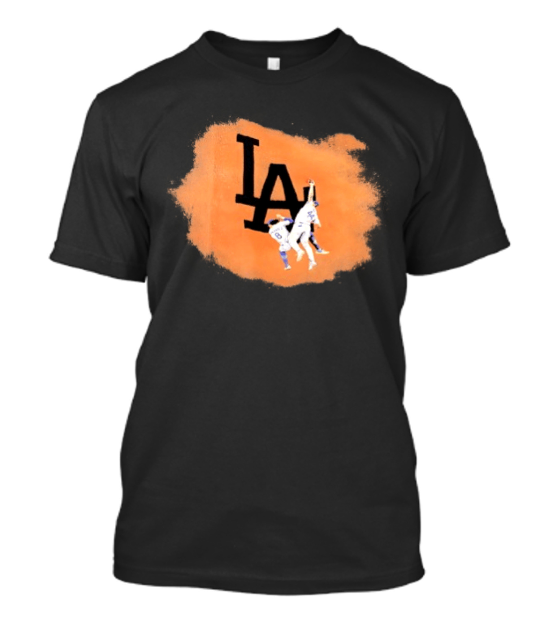 Los Angeles Dodgers Kike Hernandez Manny Machado Highlight Catch T-Shirt