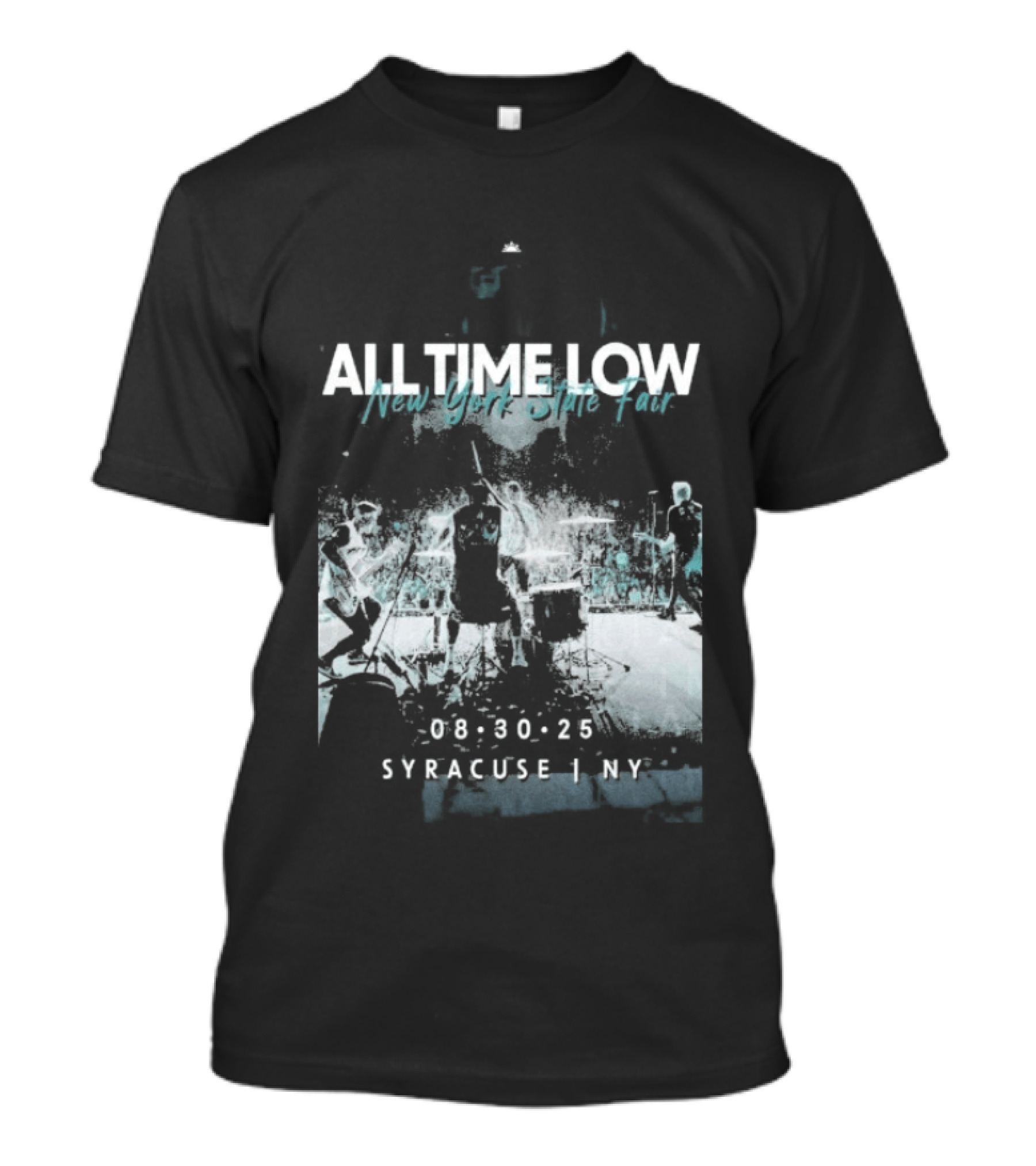All Time Low New York State Fair Syracuse NY Aug 30 2025 T-Shirt