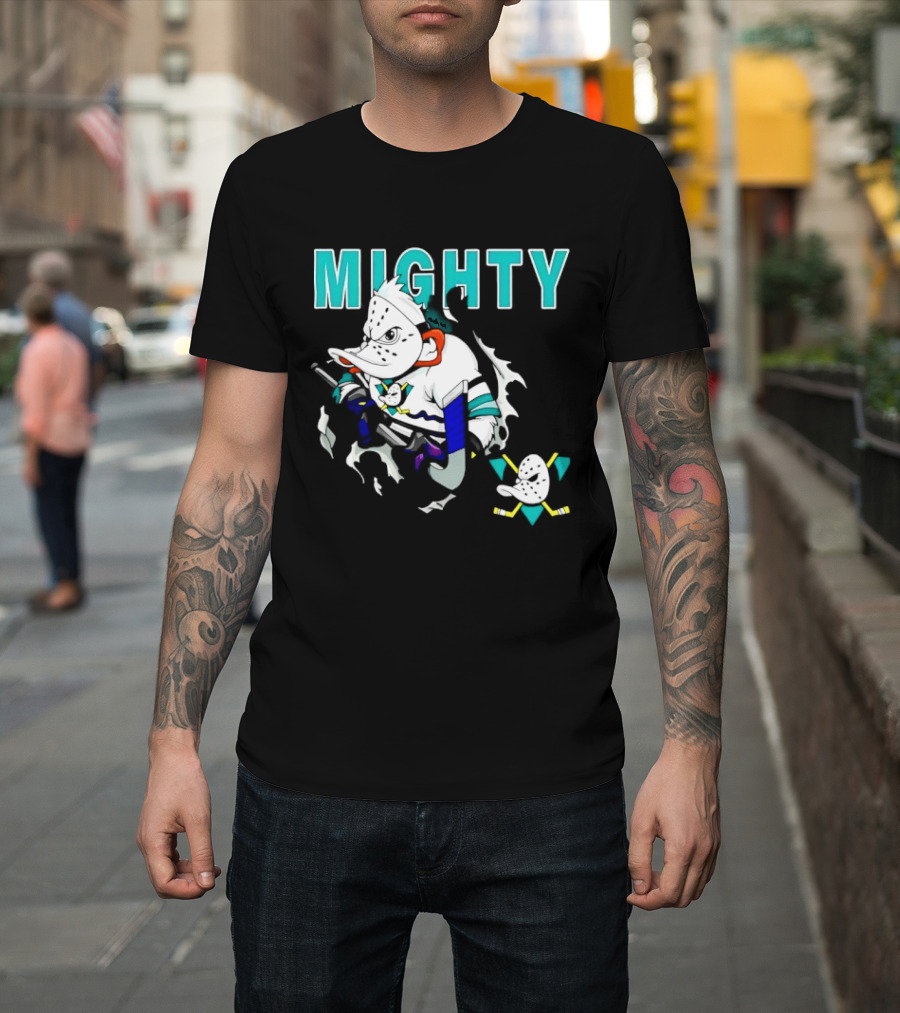 Anaheim Ducks Mighty Hockey Iconic Team T-Shirt