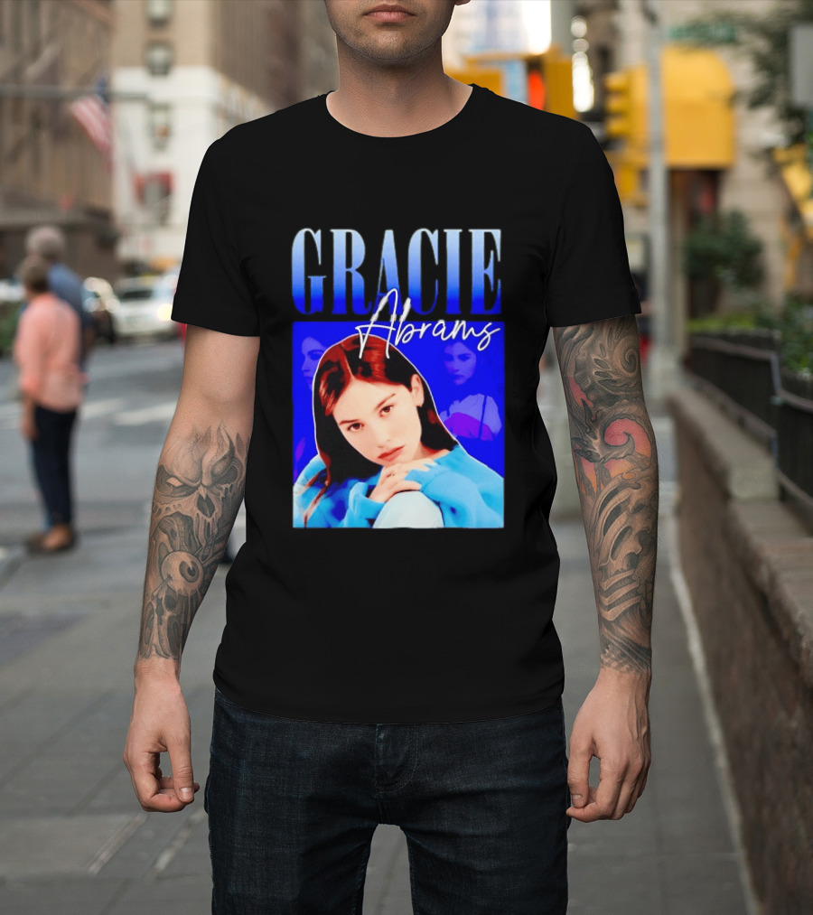Gracie Abrams Blue Aesthetic T-Shirt