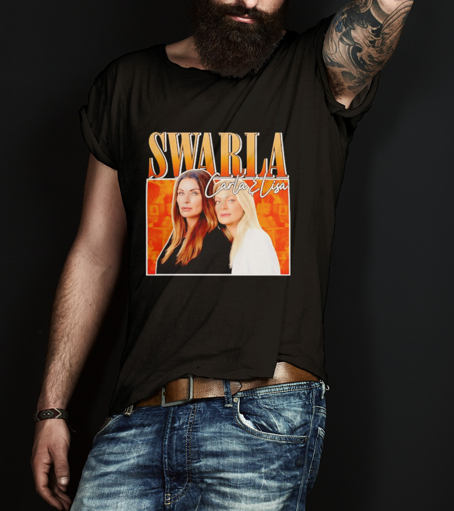 Swarla Carla And Lisa Iconic Orange T-Shirt