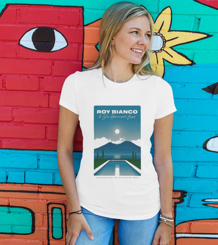 Roy Bianco & Die Abbrunzati Boys Tour 2024 Poolside Paradise Moonlit Mountain T-Shirt