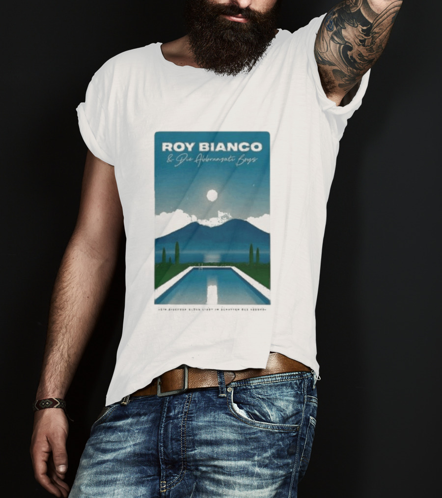 Roy Bianco & Die Abbrunzati Boys Tour 2024 Poolside Paradise Moonlit Mountain T-Shirt