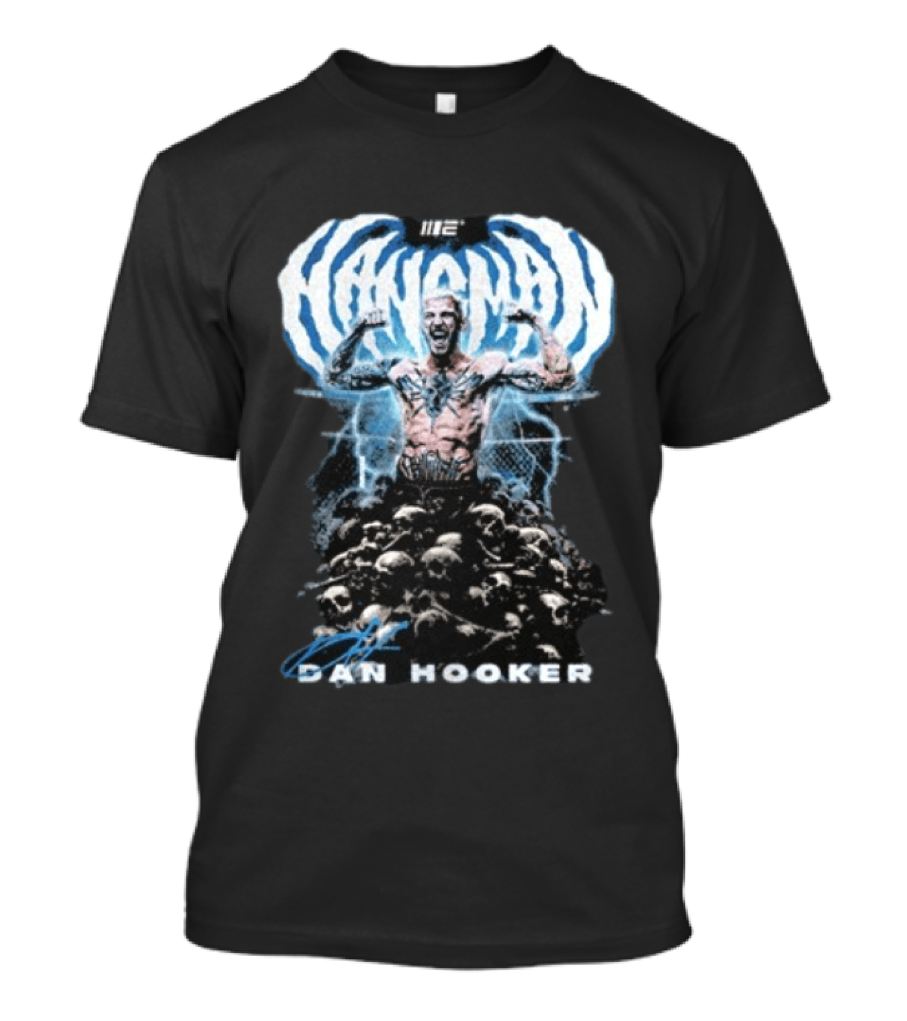 NANMAN Dan Hooker UFC Fighter Skulls Tattoo Champion T-Shirt