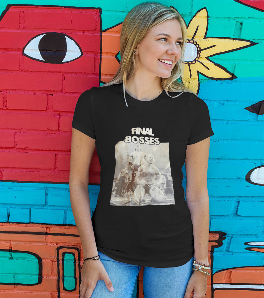 Final Bosses Wrestling Showdown VIF T-Shirt