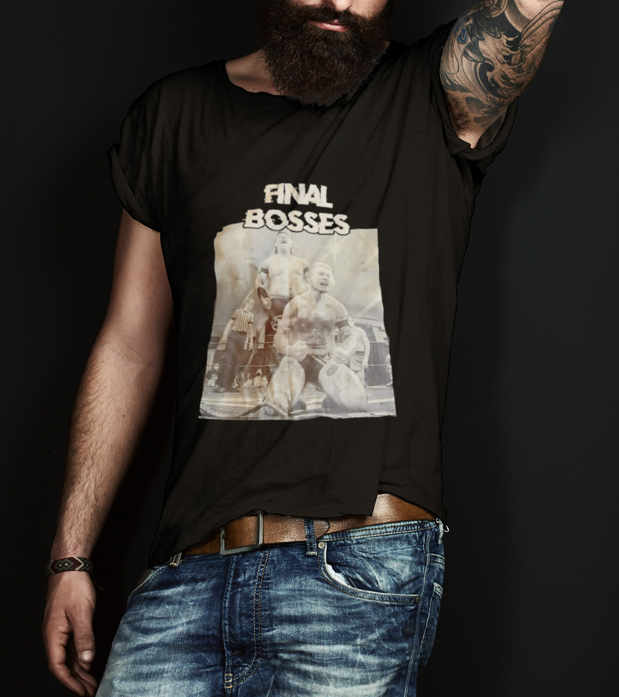 Final Bosses Wrestling Showdown VIF T-Shirt