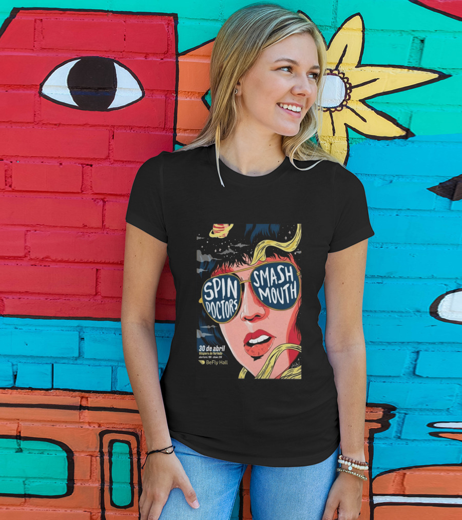 Spin Doctors Smash Mouth Concert 30 De Abril BeFly Hall 2026 Belo Horizonte Brazil T-Shirt