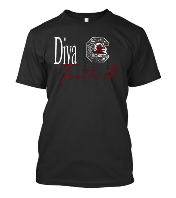 Diva Football South Carolina Gamecocks T-Shirt