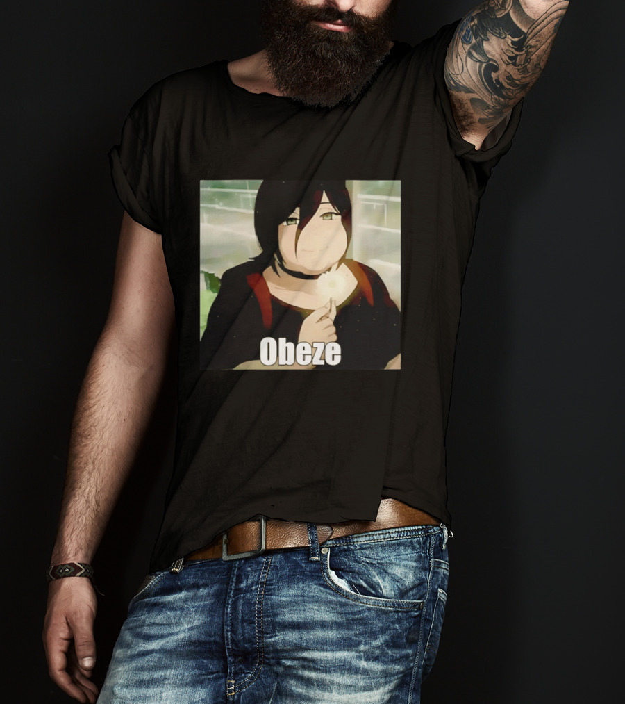 Obese Reze Reze Arc Anime Character Meme T-Shirt