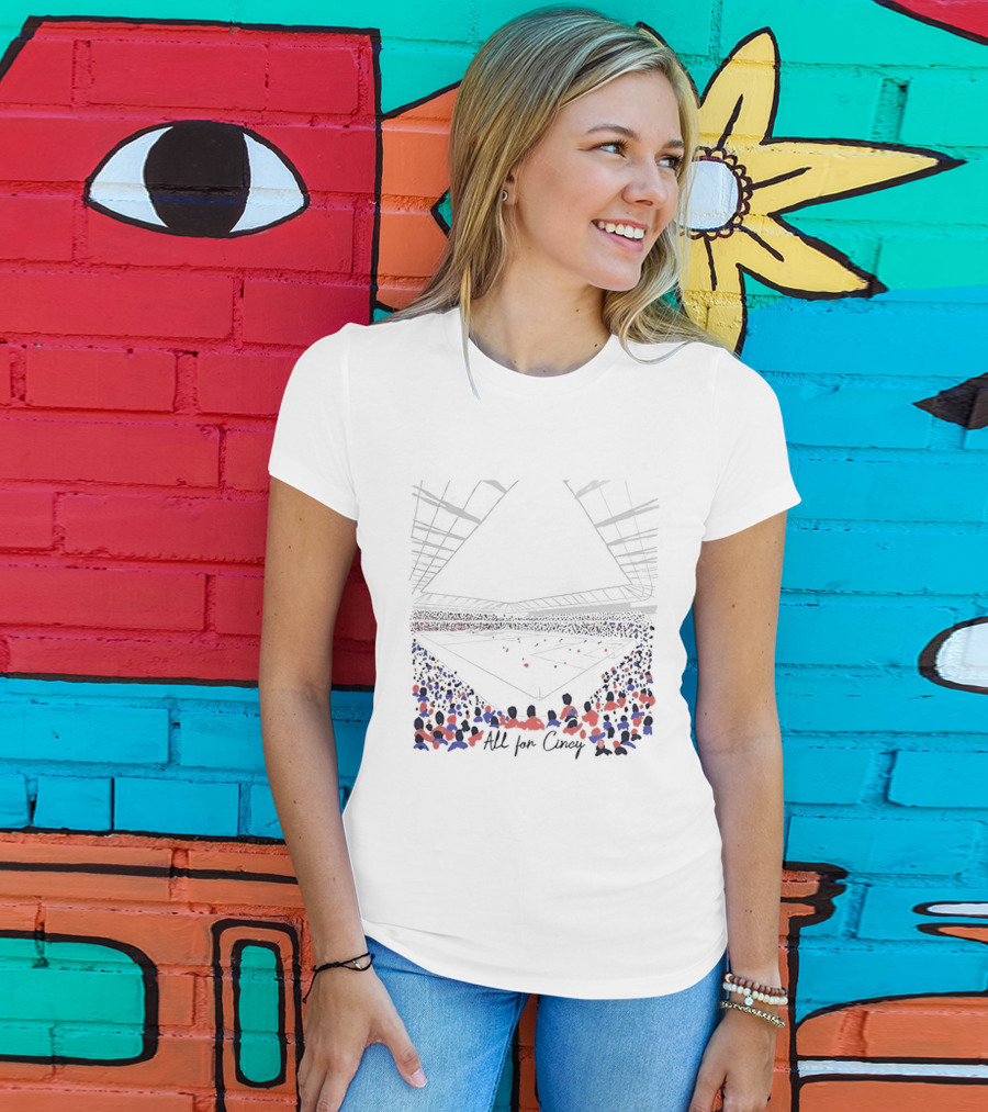 FCC All For Cincy Stadium Fan Celebration View T-Shirt