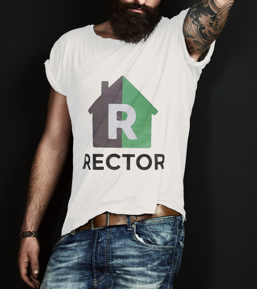 Rector R House Symbol Green And Grey T-Shirt