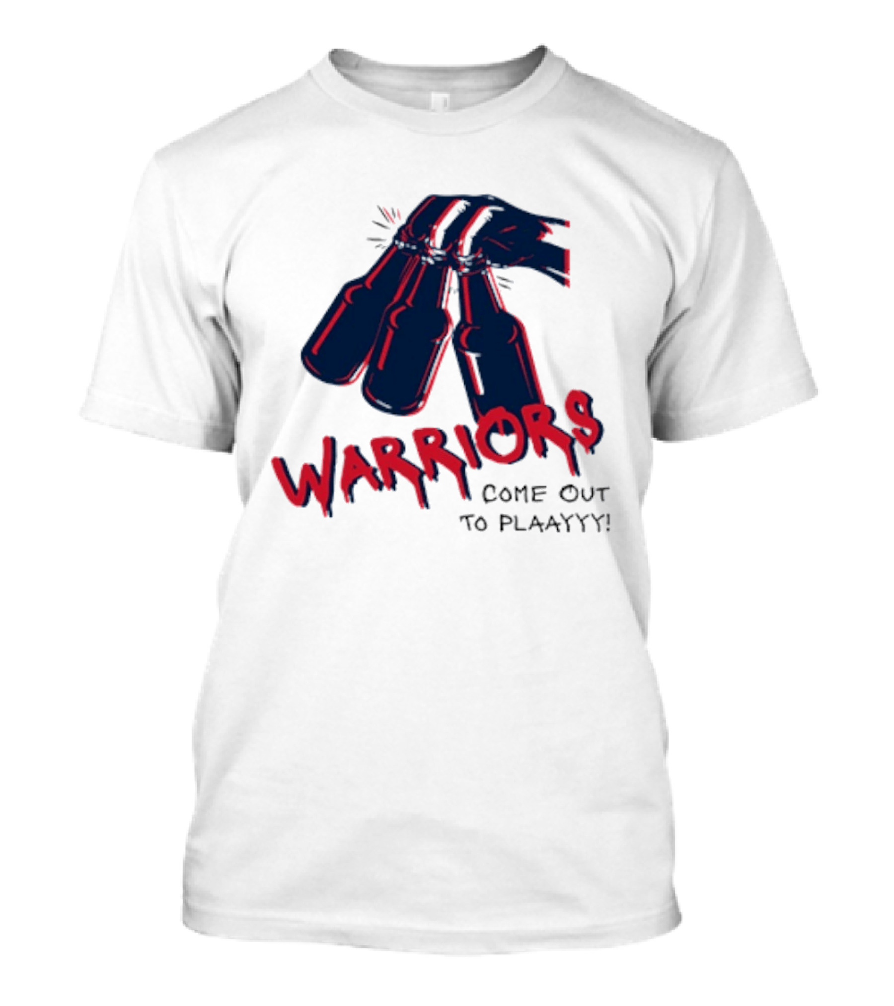 Warriors Come Out To Play Bottles T-Shirt