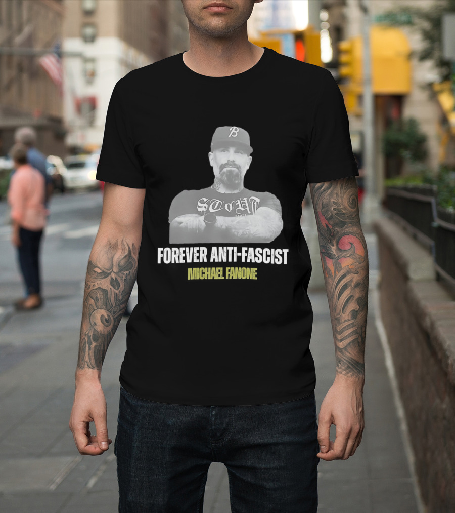 Forever Anti Fascist Michael Fanone STCUH B Hat T-Shirt