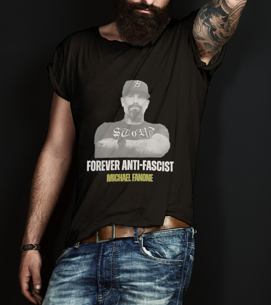 Forever Anti Fascist Michael Fanone STCUH B Hat T-Shirt