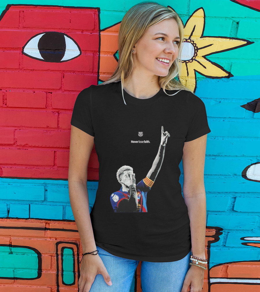 Ronald Araujo FC Barcelona Never Lose Faith T-Shirt