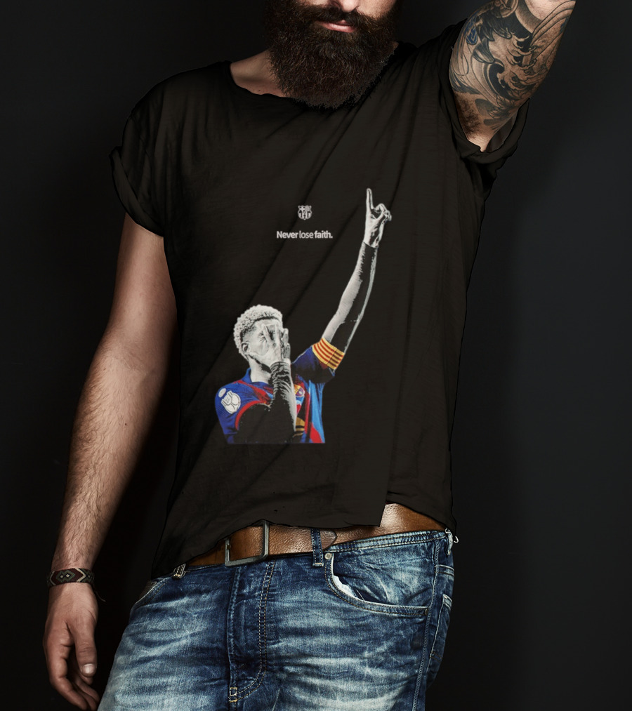 Ronald Araujo FC Barcelona Never Lose Faith T-Shirt