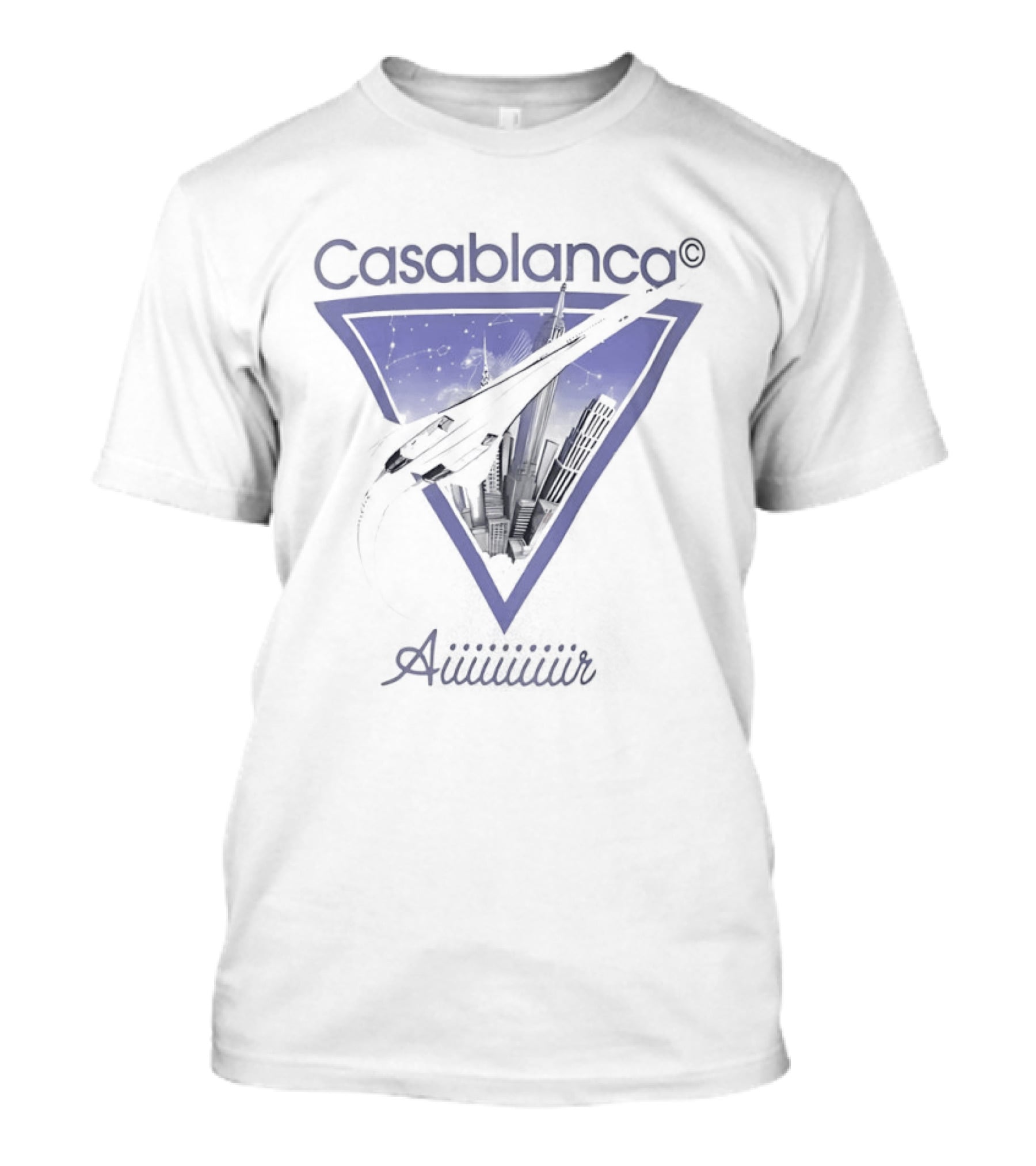 Casablanca Aiiiiir Concorde Triangular T-Shirt