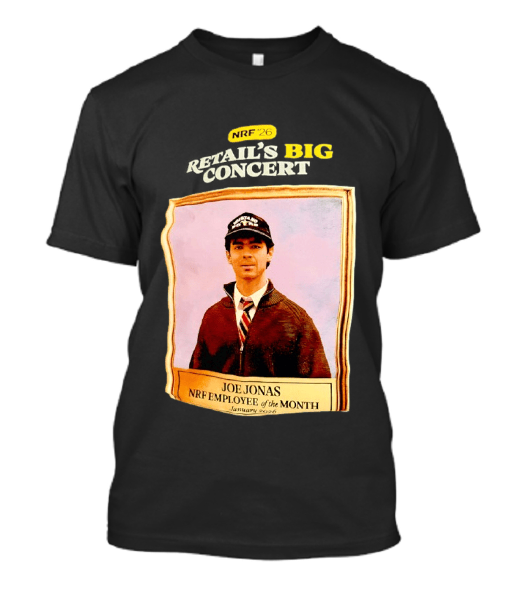 Joe Jonas NRF Employee Of The Month January 2006 Retail's Big Concert T-Shirt