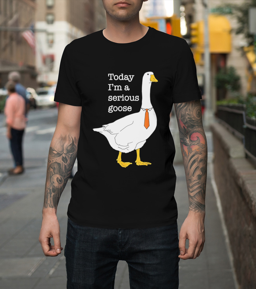 Today I'm A Serious Goose T-Shirt
