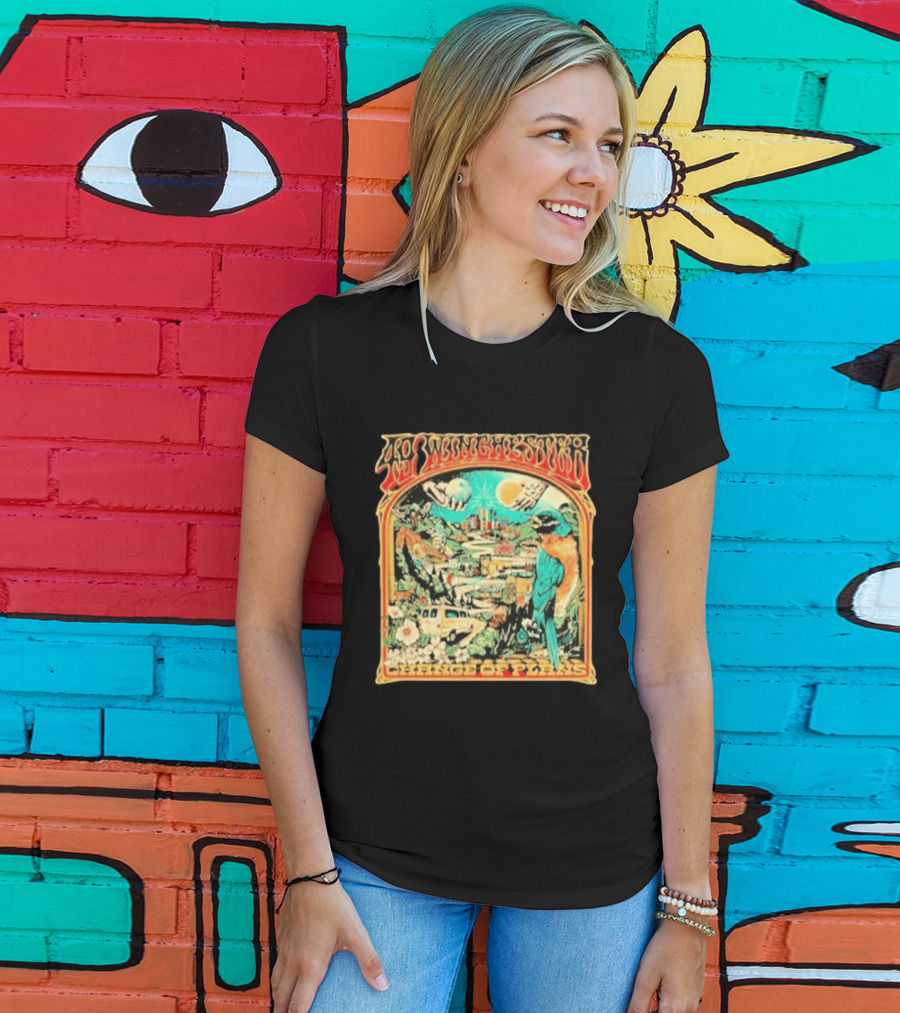 49 Winchester Change Of Plans Psychedelic Nature Scene T-Shirt