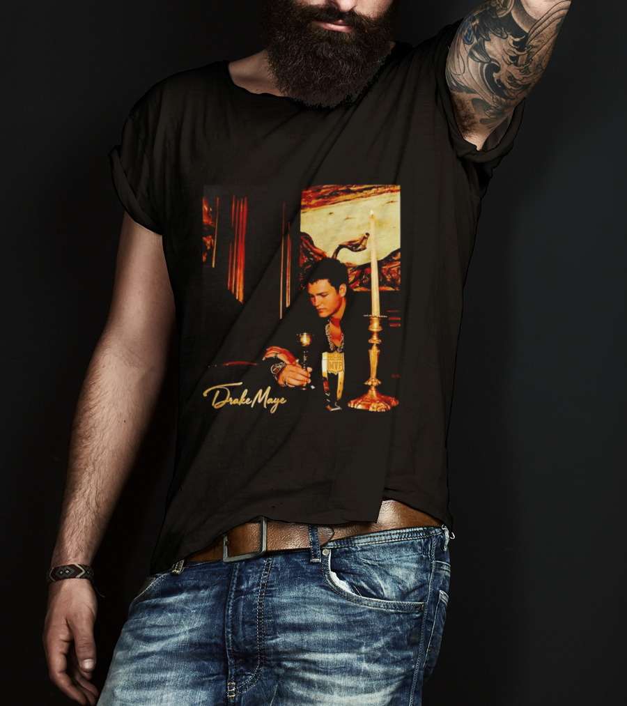 Drake Maye Take Care MVP New England Patriots T-Shirt