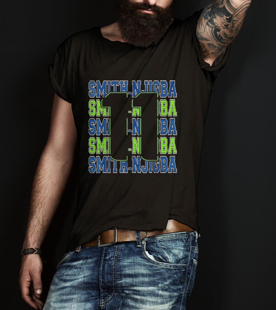 Jaxon Smith Njigba 11 Smith Njigba Seattle Seahawks T-Shirt