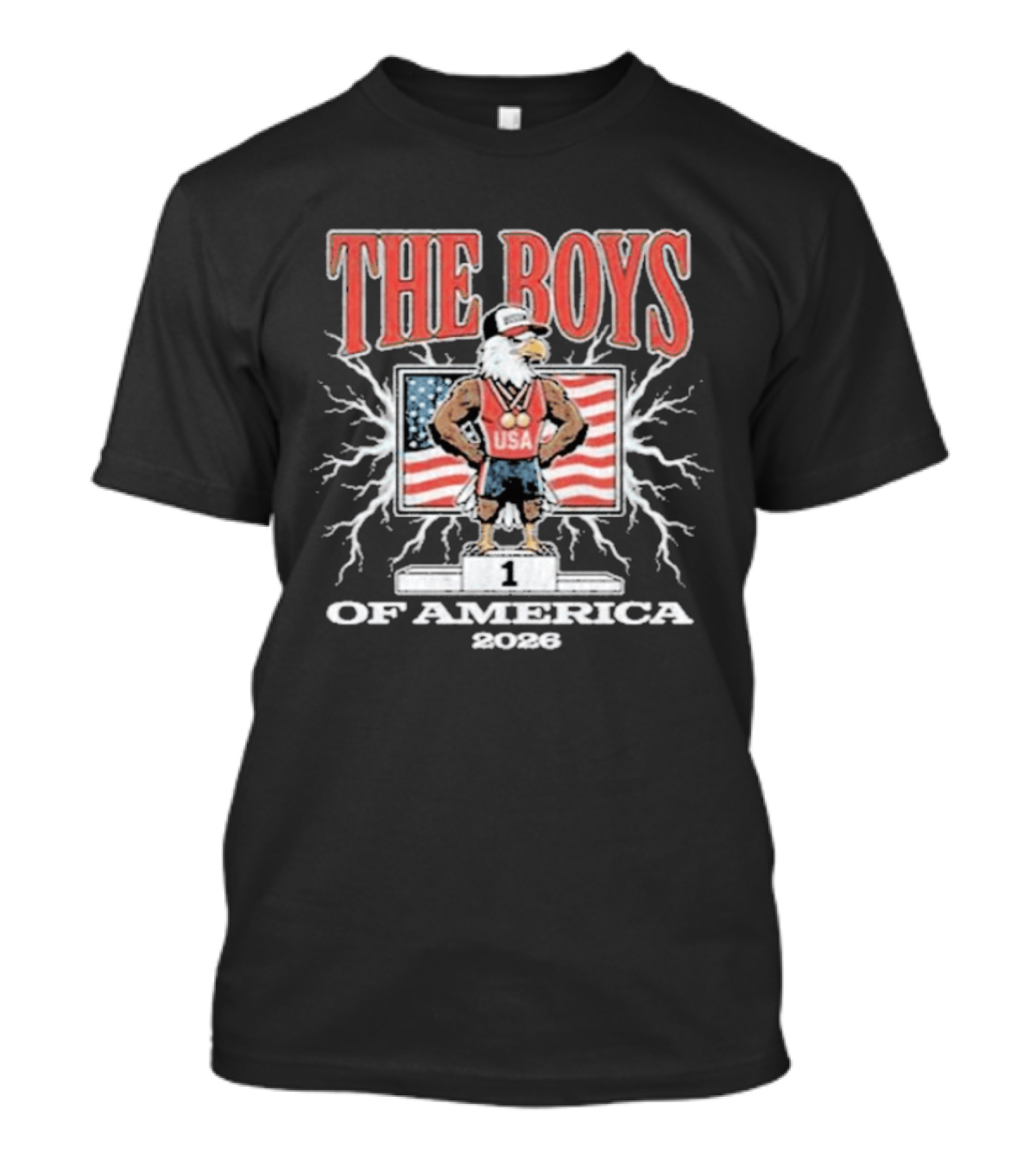 The Boys USA Eagle American Flag 2026 T-Shirt