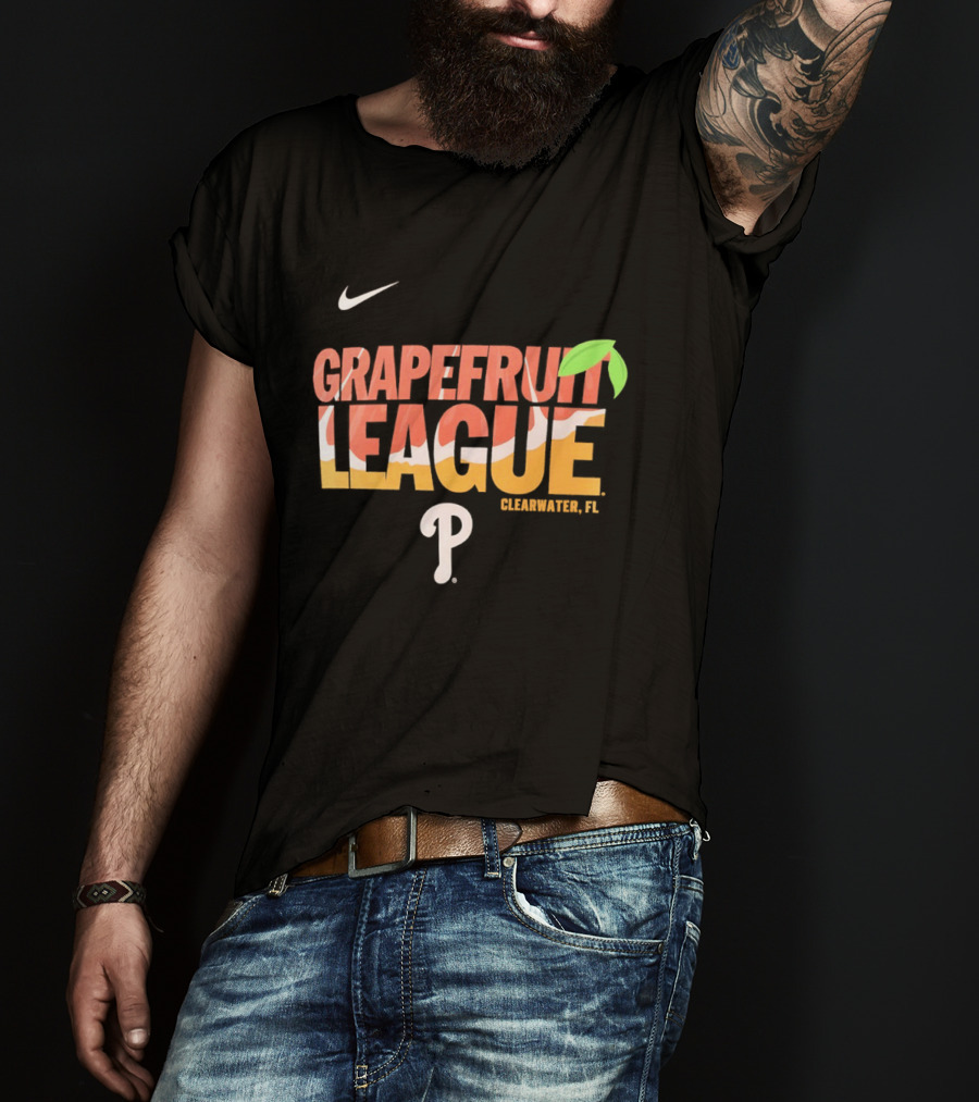 Nike Grapefruit League Clearwater FL Philadelphia Phillies P 2026 T-Shirt