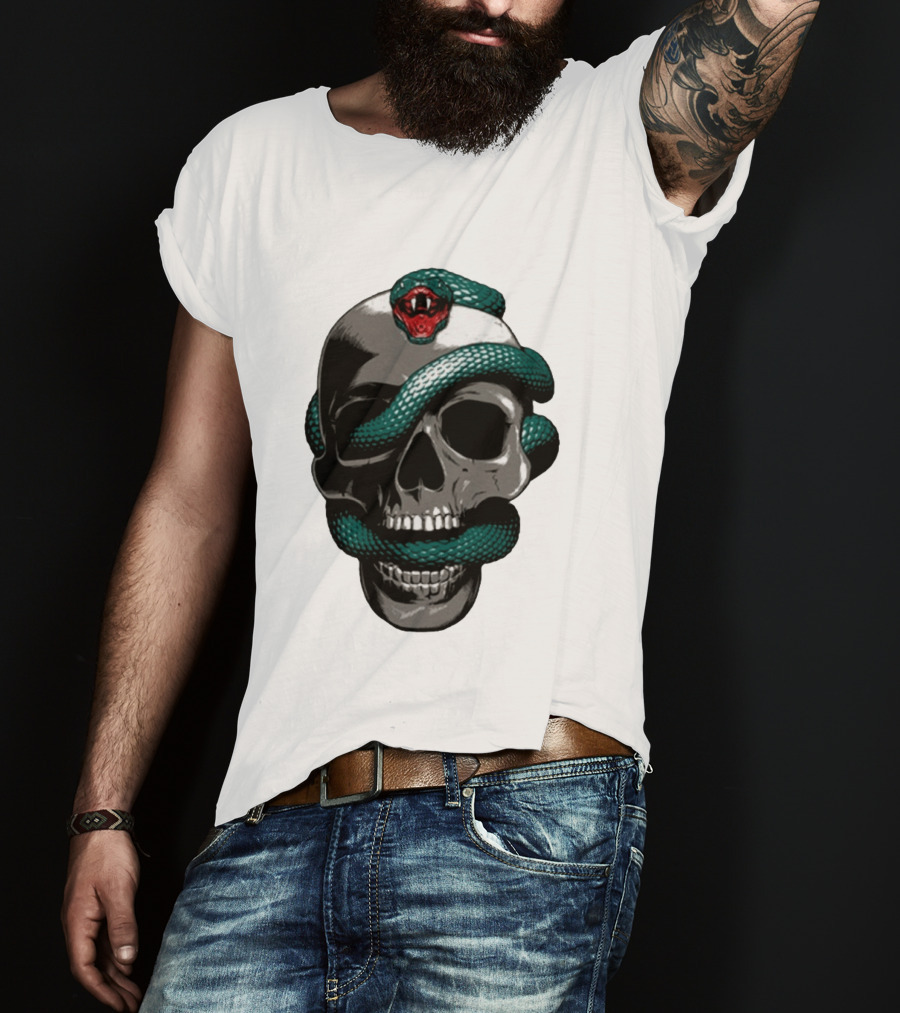 Brad Arnold Snake Skull T-Shirt